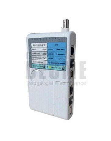 Probador de Cables Xcase para RJ45 y RJ11 - Envío Gratuito