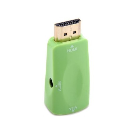 Adaptador Linoya De Puerto HDMI Hembra A VGA Hembra. - Envío Gratuito