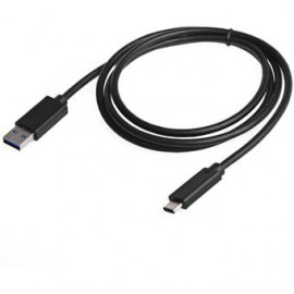 Cable USB Oem 3.1 Tipo C Hembra A USB 3.0 Macho 10Gbps-Negro. - Envío Gratuito