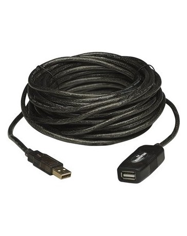 Cable USB Macho- USB Hembra, 10 Metros, Negro 150248 - Envío Gratuito