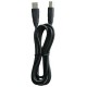 Cable USB Macho a Macho AB Para Impresora Vorago CAB-100-Negro - Envío Gratuito