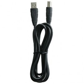 Cable USB Macho a Macho AB Para Impresora Vorago CAB-100-Negro - Envío Gratuito
