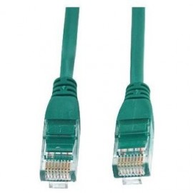 Cable Patch Cord 1m VCOM NP511-N-1.0 UTP Cat5e .50CCA-Verde - Envío Gratuito