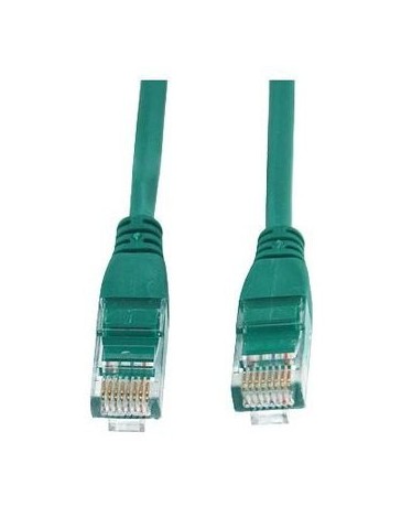 Cable Patch Cord 1m VCOM NP511-N-1.0 UTP Cat5e .50CCA-Verde - Envío Gratuito