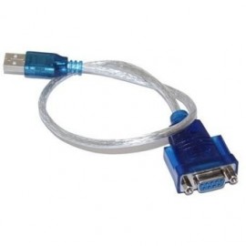 Cable Convertidor Usb A Serial Db9 Rs232 Pc Laptop Hembra - Envío Gratuito