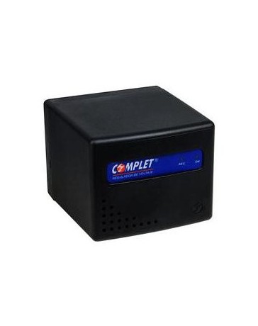 Regulador de Voltaje 8 Contactos Complet-Negro - Envío Gratuito