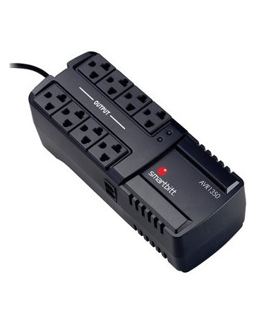 Regulador SMARTBITT SBAVR1350, Negro, Hogar y Oficina - Envío Gratuito