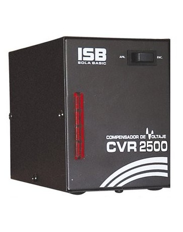 Regulador Sola Basic Para Refrigerador Cvr-2500 2500Va - Envío Gratuito