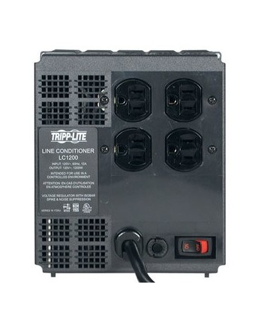 Regulador 1200 Watts Tripp-Lite Lc1200 Protector Isobar 4 Pulgadas +C+ - Envío Gratuito