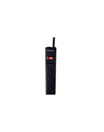 CyberPower Supresor de Tensión CSB404, 4 Contactos, 450 Joules - Envío Gratuito
