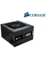 CORSAIR FUENTE PODER GAMER CX500 500W 80 PLUS - Envío Gratuito