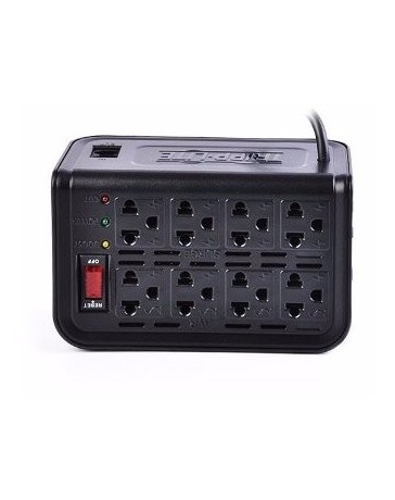 Regulador Tripp-Lite Vr1208r 8 Nema5-15r Protegidos +C+ - Envío Gratuito