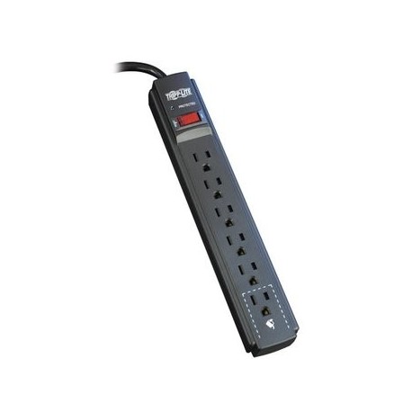 Nuevo Tripp Lite Supresor de Picos Protect It, 6 Contactos - Envío Gratuito