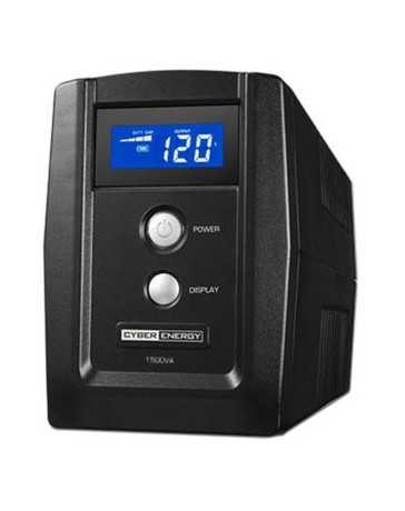 Batería De Respaldo CyberEnergy, 1500VA (900Watts) - Envío Gratuito