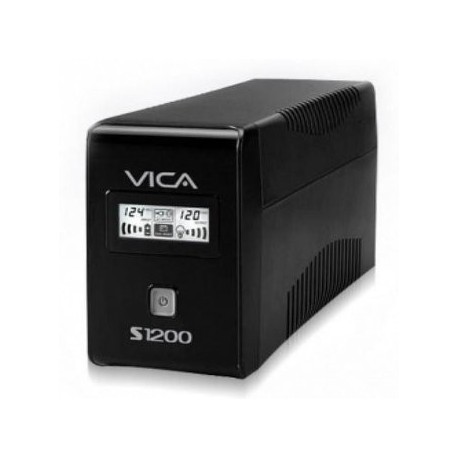 VICA NOBREAK 1200VA 6 Contactos 60 Minutos S1200. - Envío Gratuito