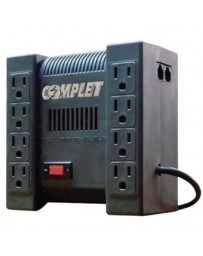 Regulador Complet R Plus (erv-6-001) 1300 Va 8 Contactos Negro - Envío Gratuito