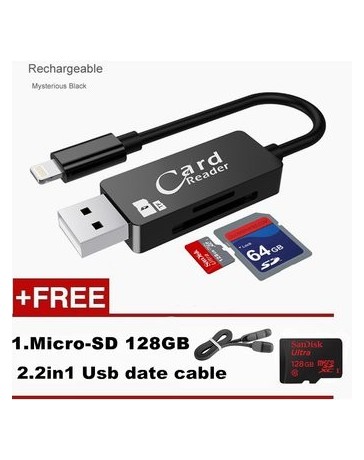 USB OTG Data Cable De Carga Para IPhone IPad - Envío Gratuito