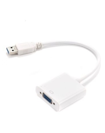 BSTUO A USB 3.0 Adaptador multi-pantalla VGA Converter - Blanco - Envío Gratuito