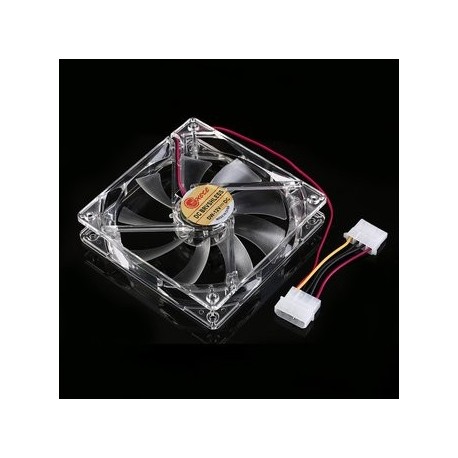 ER Caso claro 12cm ordenador PC Quad 4 luz LED CPU - Envío Gratuito