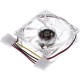 80mm ventilador de ordenador con 4ea llevó 8025 8cm - Envío Gratuito