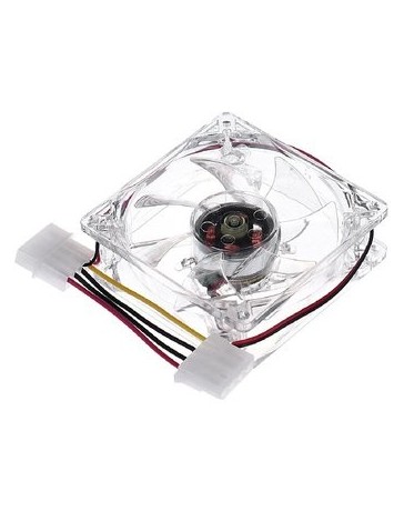 80mm ventilador de ordenador con 4ea llevó 8025 8cm - Envío Gratuito