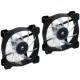 Paquete De 2 Ventiladores Corsair AF120 Quiet Edition, - Envío Gratuito