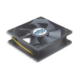 Ventilador Manhattan 4-pin Para PC, 80mm, 2500RPM, Negro - Envío Gratuito