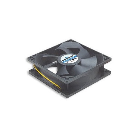 Ventilador Manhattan 4-pin Para PC, 80mm, 2500RPM, Negro - Envío Gratuito