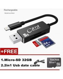 USB OTG Data Cable De Carga Para IPhone IPad Memory - Envío Gratuito