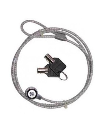 Cable Candado Llave 2.1m TechZone TZCKL01 Plata +C+ - Envío Gratuito