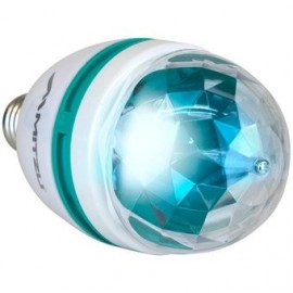 Nuevo Foco Esfera LED Luz Magic Ball Rgb 3 Leds Gira 1W - Envío Gratuito