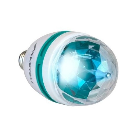 Nuevo Foco Esfera LED Luz Magic Ball Rgb 3 Leds Gira 1W - Envío Gratuito