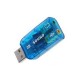 Tarjeta de sonido USB 5.1 Canales Audio para Computadora Laptop - Envío Gratuito