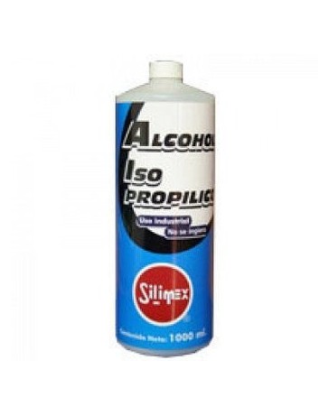 ALCOHOL ISOPROPÍLICO ENVASE DE 1 LT SILIMEX - Envío Gratuito