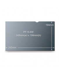 Filtro De Privacidad 3M Pf15.6w9 15.6 Pulgadas-Negro - Envío Gratuito