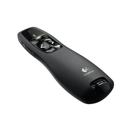 Presentador Laser Logitech R400 USB -Negro - Envío Gratuito