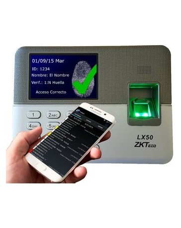 Reloj Checador con Conexión Usb Lx50-Gris - Envío Gratuito