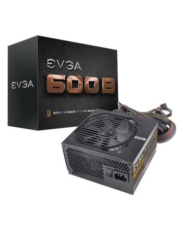 Fuente De Poder EVGA 600B 600W 80 - Envío Gratuito
