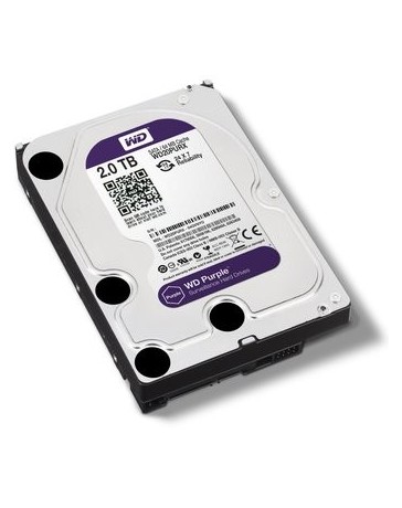 Nuevo WESTERN DIGITAL DISCO DURO PURPLE 2TB 3.5 SATA3 - Envío Gratuito