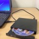 EH Ultral fina USB 2.0 de carga óptica de CD RW DVD - Envío Gratuito