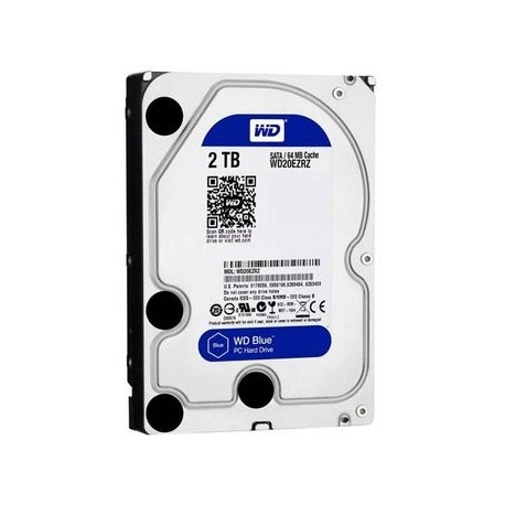 WESTERN DIGITAL Disco Duro 2TB Blue 64MB Cache SATA3 WD20EZRZ - Envío Gratuito
