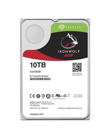 DISCO DURO INTERNO SEAGATE IRONWOLF 10TB - Envío Gratuito