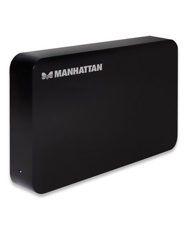 Manhattan Gabinete Hdd 3.5 Sata, Usb V2.0 Negro - Envío Gratuito