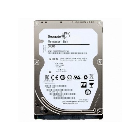 Disco Duro Seagate Slim 500 GB SATA Interno 2.5 - Envío Gratuito