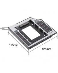 ER Caddy De Disco Duro De 9,5 Mm Universal 2 SATA HDD SSD - Envío Gratuito