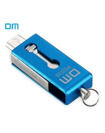 Disco USB 2 en 1 DM PD010 32G USB 2.0 - Envío Gratuito