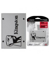 Unidad Estado Solido SSD Kingston UV400 240GB (SUV400S37/240G)-Gris - Envío Gratuito