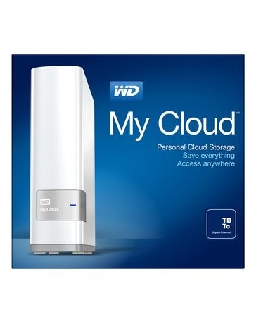 Disco Duro Externo Western Digital My Cloud 4TB Escritorio -Blanco - Envío Gratuito