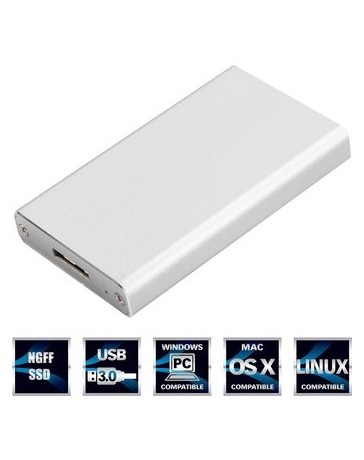 Disco Duro SSD Caja de alta velocidad USB 3.0 a NGFF recinto - Envío Gratuito