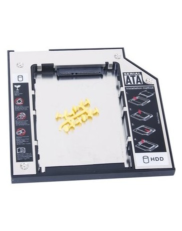 Generic 2,5 Pulgadas De La Segunda Caddy Ssd Hdd Sata - Envío Gratuito